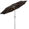 9ft. Outdoor Patio Market Umbrella with Hand Crank & Tilt